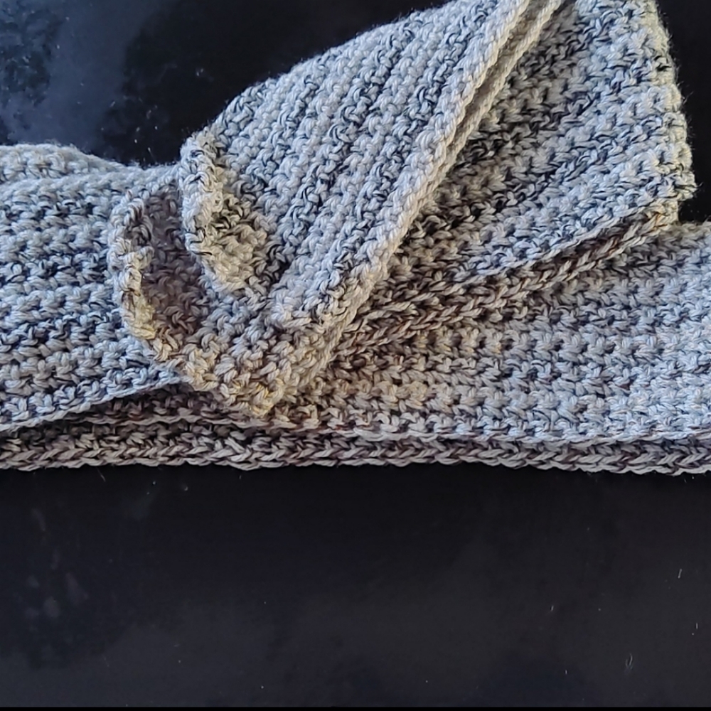 HANDMADE Winter Woods Scarf Extra Long